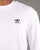 Adidas Originals Trefoil Long Sleeve T Shirt White