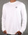 Adidas Originals Trefoil Long Sleeve T Shirt White