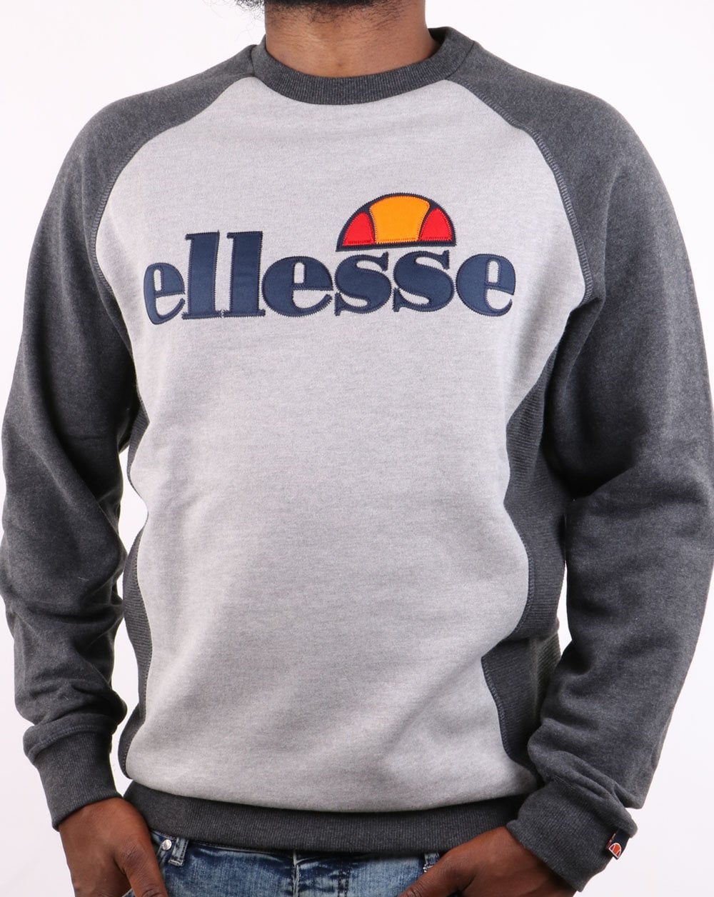 Ellesse – Tyson – Sweatshirt in Graumeliert