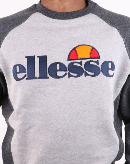 Ellesse – Tyson – Sweatshirt in Graumeliert