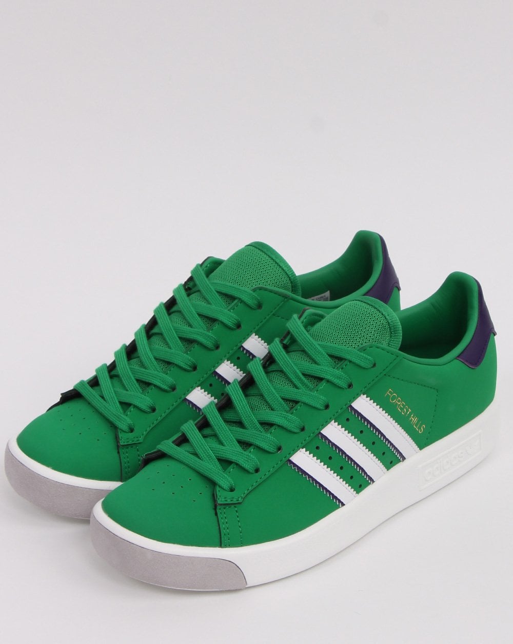 Adidas Forest Hills Turnschuhe Grün/Weiß/Lila
