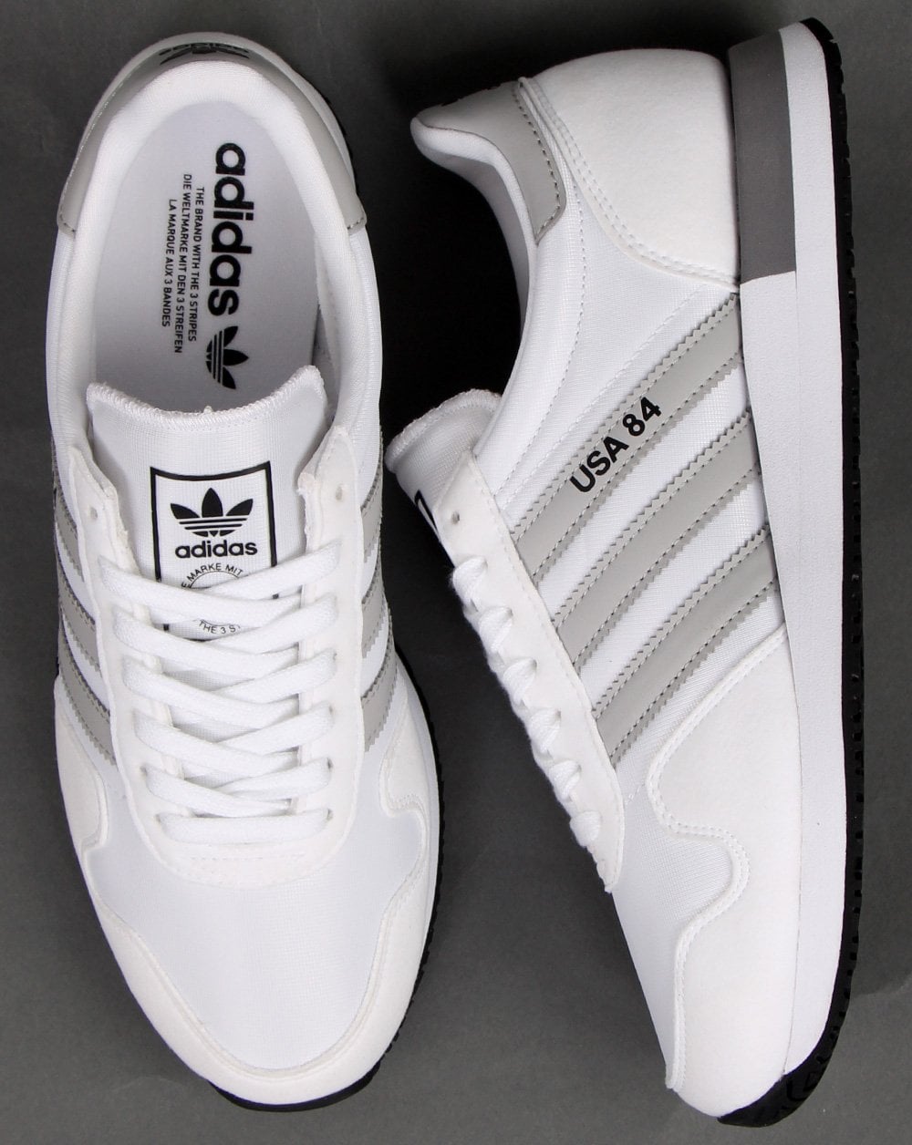 Adidas USA 84 Sneaker Weiß/Grau