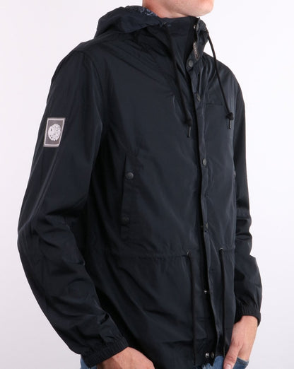 Pretty Green Ridley Jacke Schwarz
