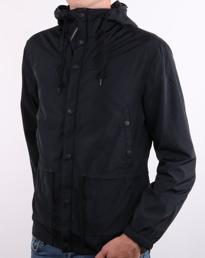 Pretty Green Ridley Jacke Schwarz