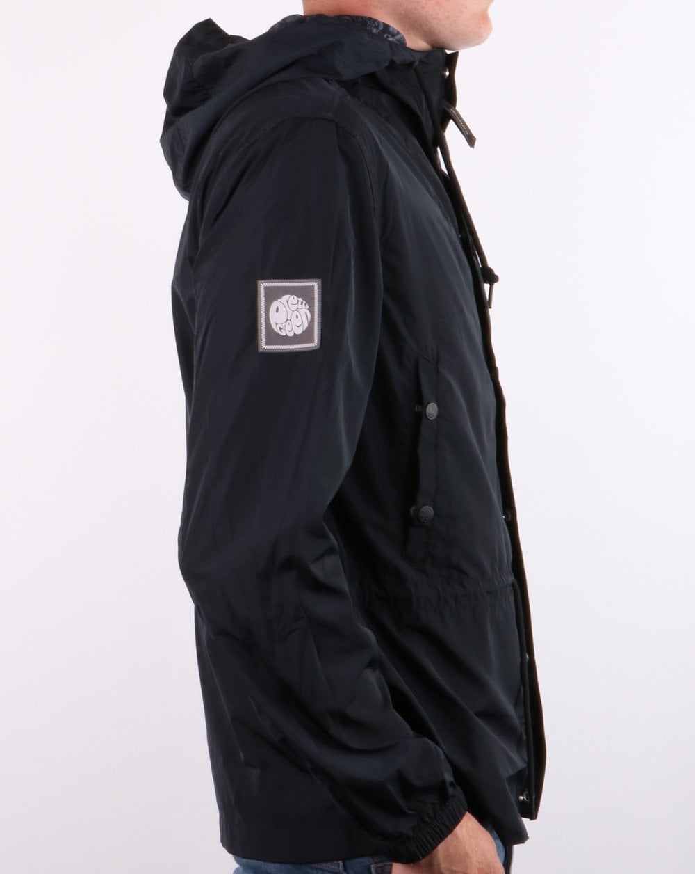 Pretty Green Ridley Jacke Schwarz