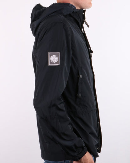 Pretty Green Ridley Jacke Schwarz