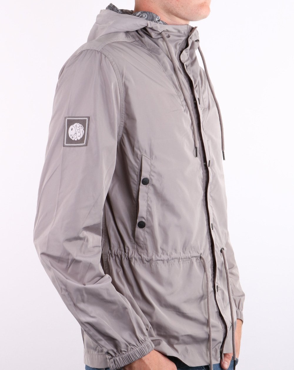 Pretty Green Ridley Jacke Grau
