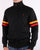 Ellesse Roma Track Top Black/Orange/Red