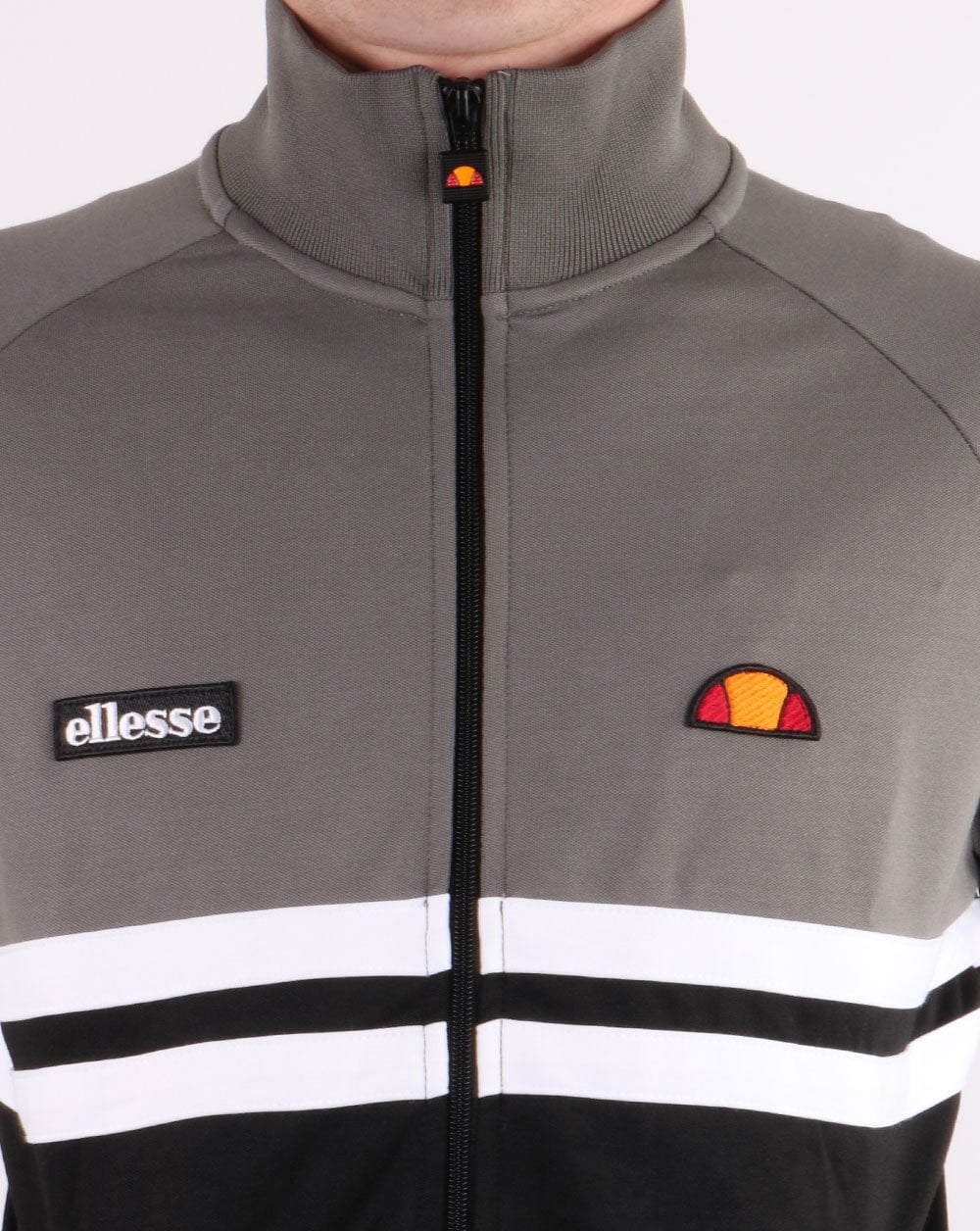 Ellesse Rimini Track Top Grey/black/white