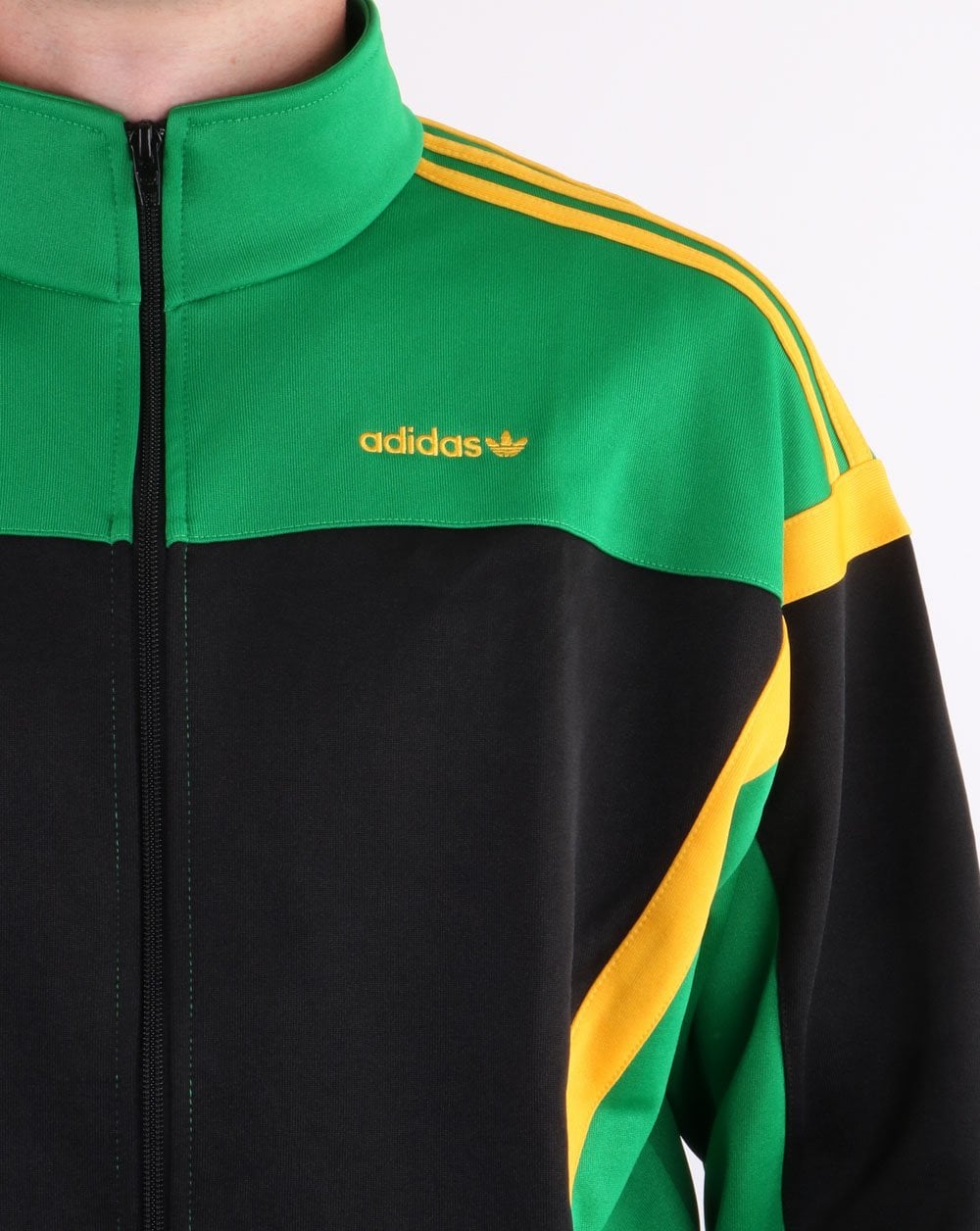 Adidas Originals Classics Track Top Black/green
