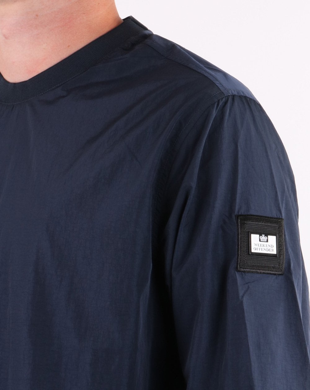 Weekend Offender Conway Overshirt Sweat Navy