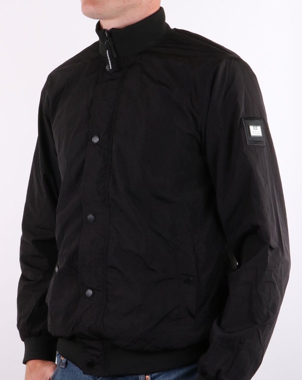 Weekend Offender Riberalata Bomberjacke Schwarz