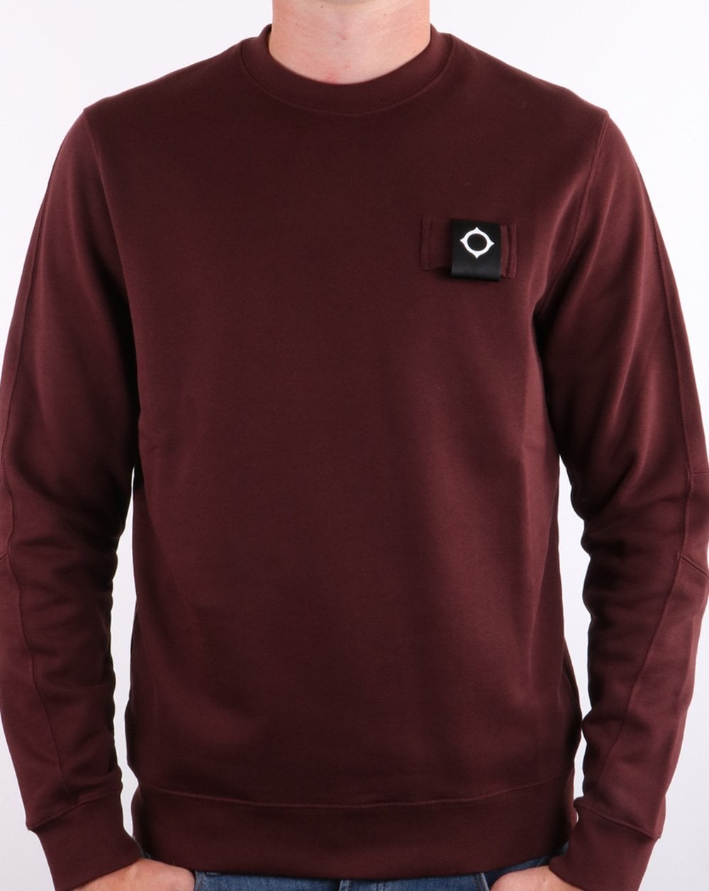 Ma.strum Training Crew Sweatshirt Cordovan