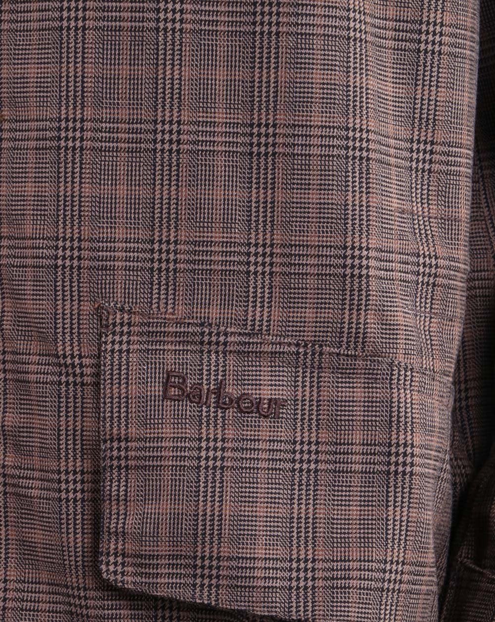 Barbour Audell Wasserdichte Jacke Braun