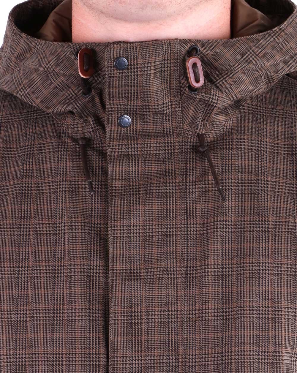 Barbour Audell Wasserdichte Jacke Braun