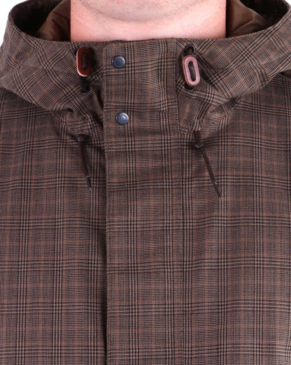Barbour Audell Wasserdichte Jacke Braun