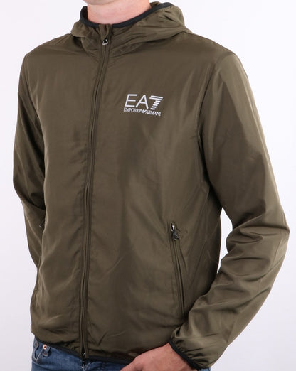 Emporio Armani EA7 Bomberjacke Traubenblatt