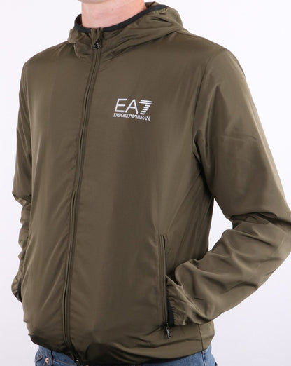 Emporio Armani EA7 Bomberjacke Traubenblatt