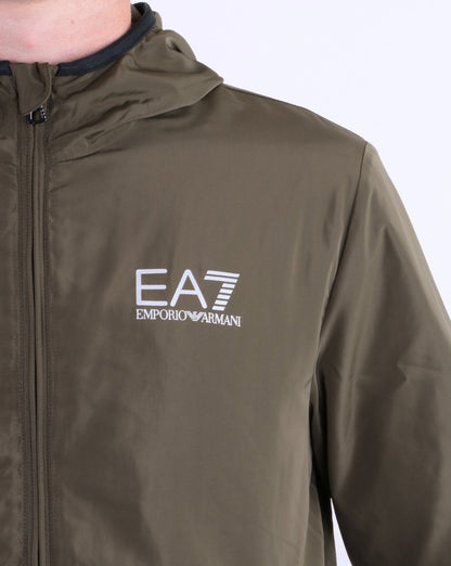Emporio Armani EA7 Bomberjacke Traubenblatt