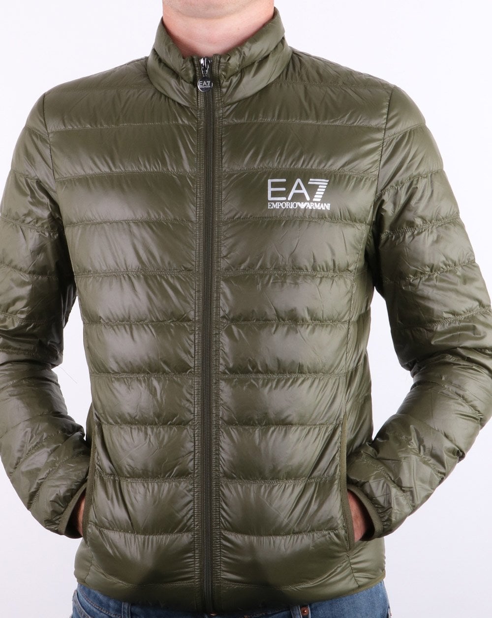 Emporio Armani EA7 Daunenjacke Forest Night