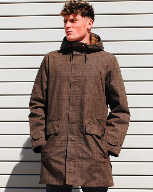 Barbour Barbour Audell Wasserdichte Jacke Braun