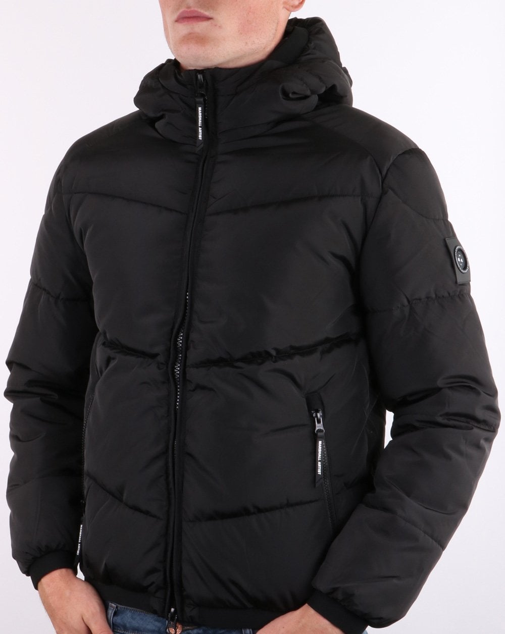 Marshall Artist Paninaro Bubble Jacke Schwarz