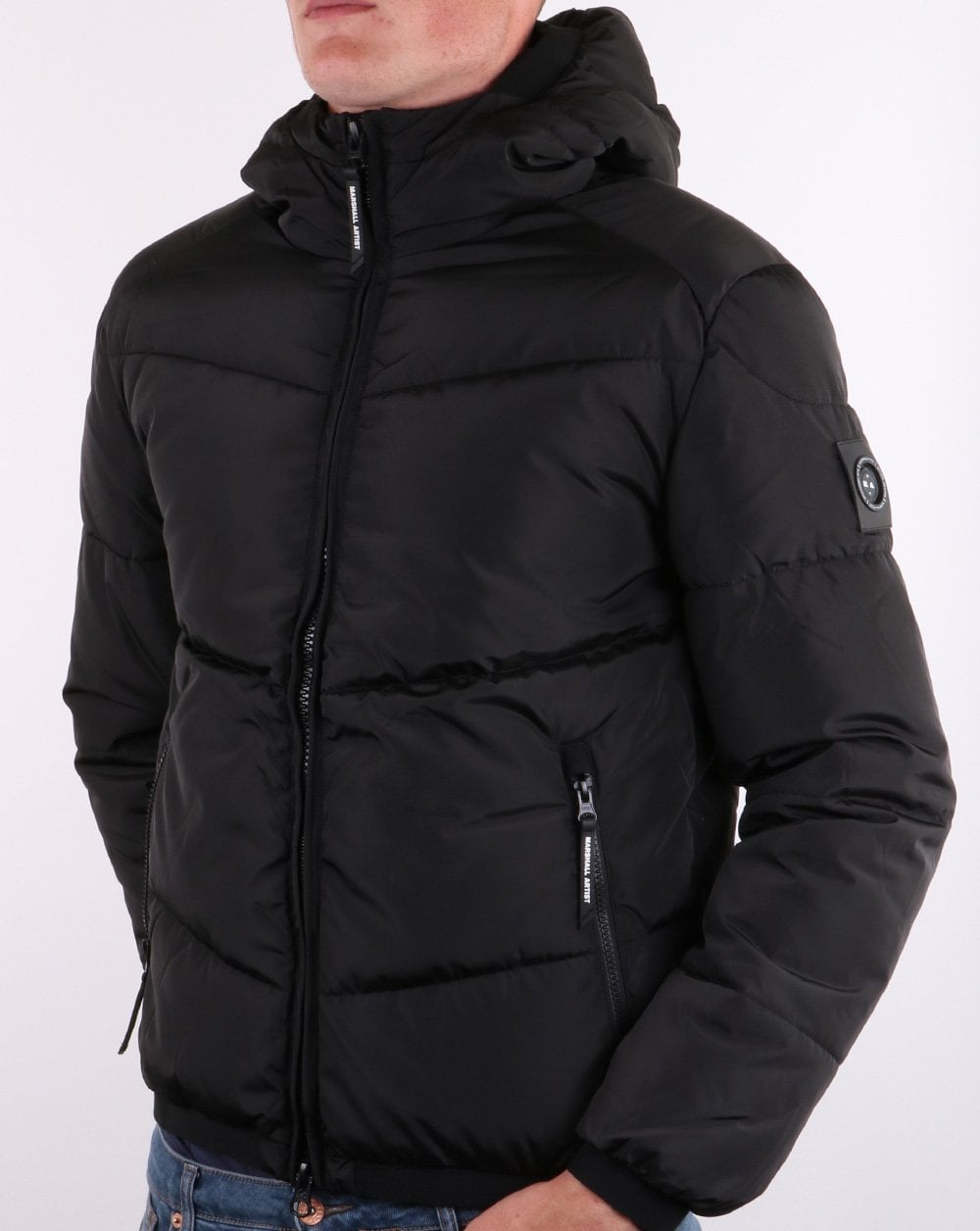 Marshall Artist Paninaro Bubble Jacke Schwarz