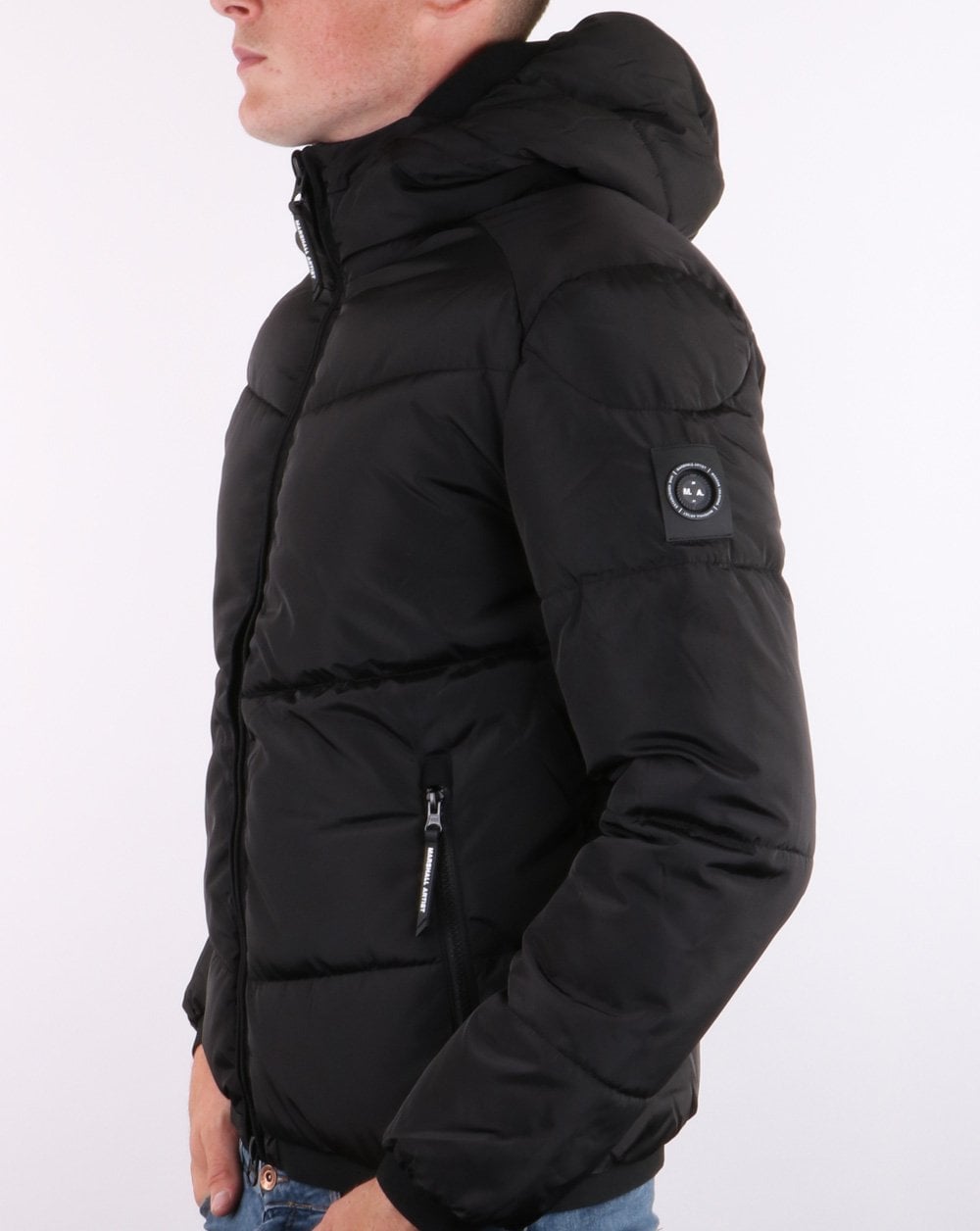 Marshall Artist Paninaro Bubble Jacket Black