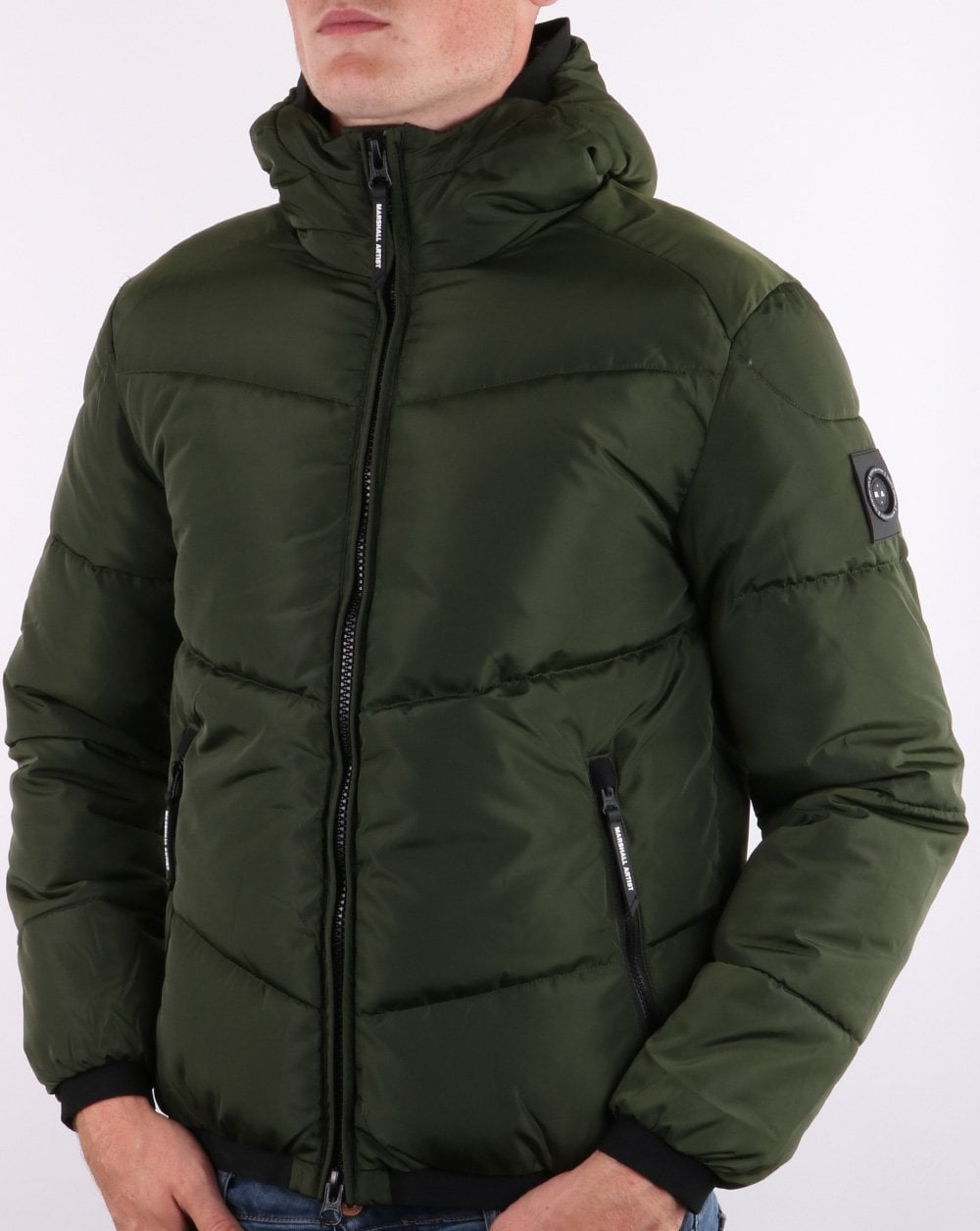 Marshall Artist Paninaro Bubble Jacket Khaki