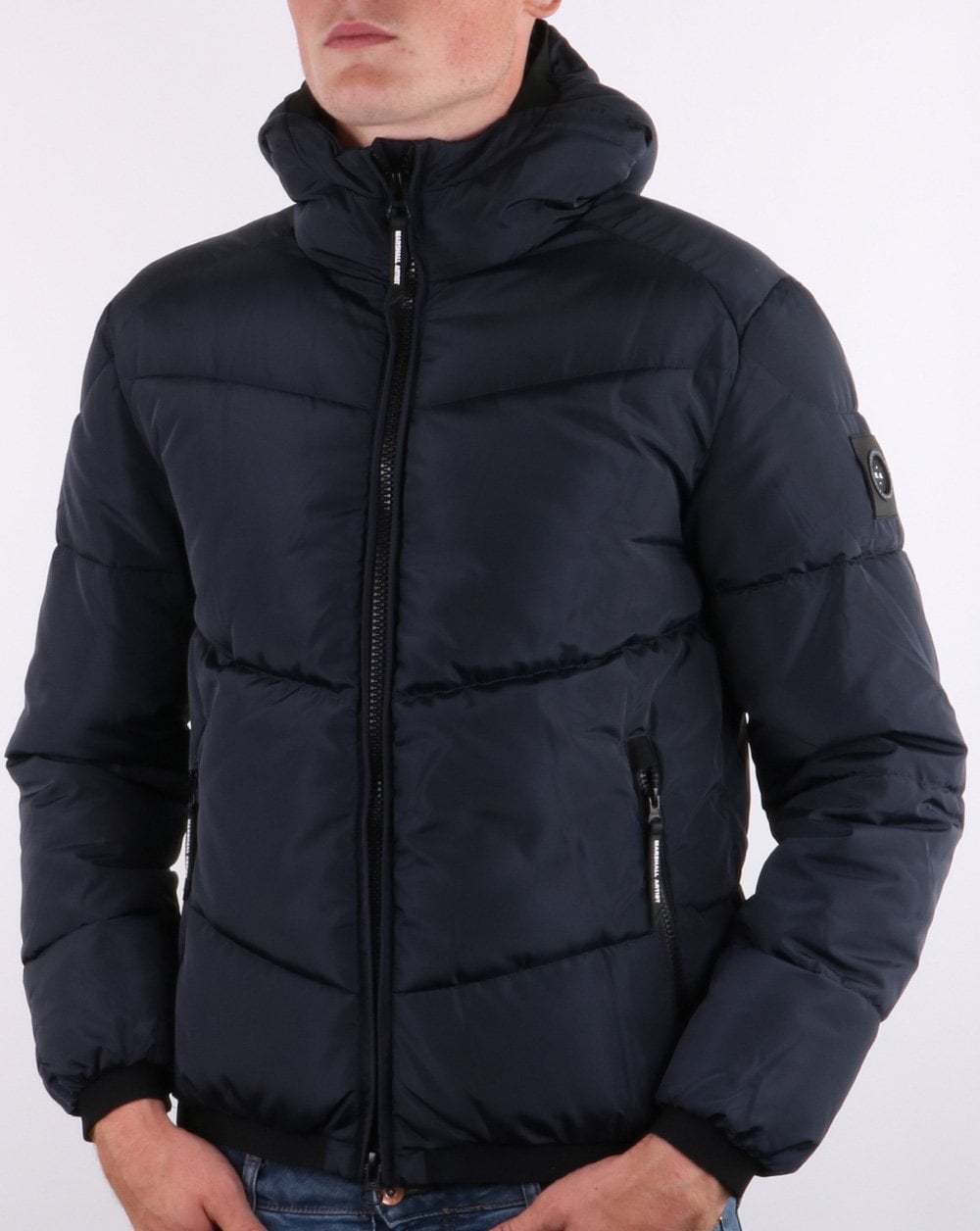 Marshall Artist Paninaro Bubble Jacket Navy