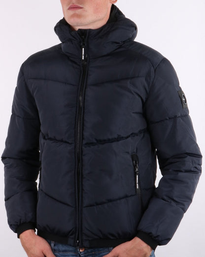 Marshall Artist Paninaro Bubble Jacke Marineblau