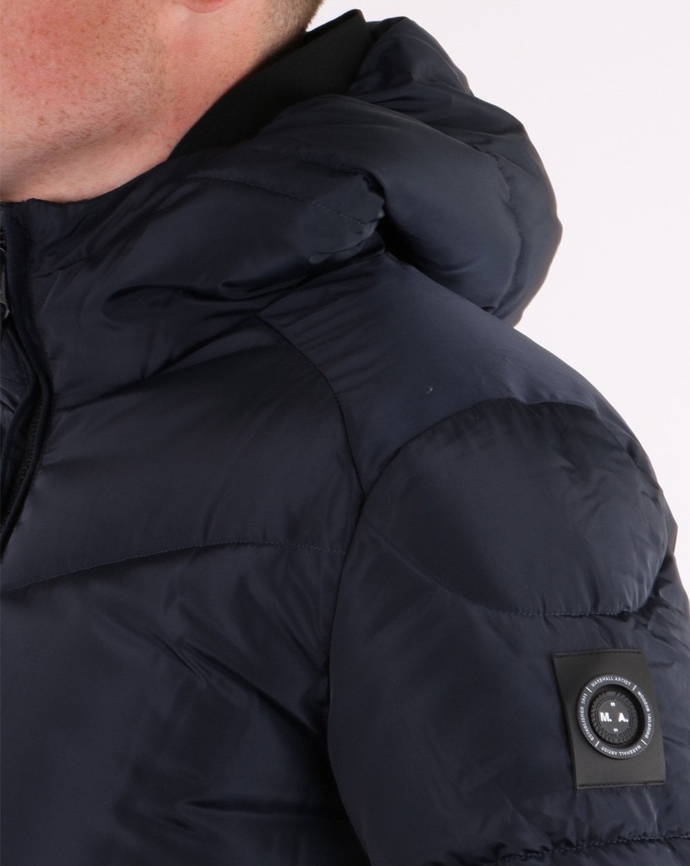 Marshall Artist Paninaro Bubble Jacket Navy