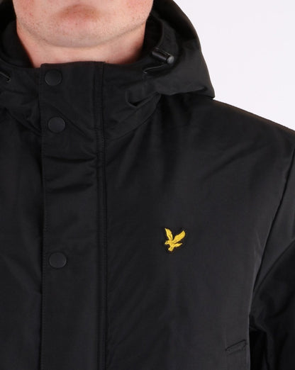 Lyle And Scott – Techincal Parka in Tiefschwarz