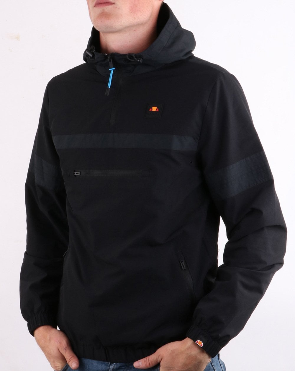 Ellesse – Ziote – Überziehjacke in Schwarz