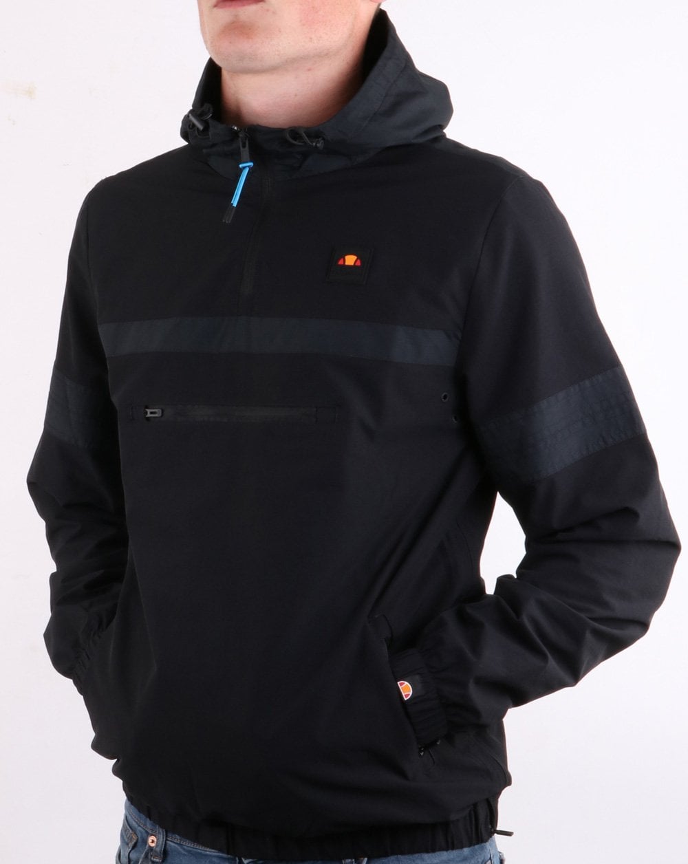 Ellesse – Ziote – Überziehjacke in Schwarz