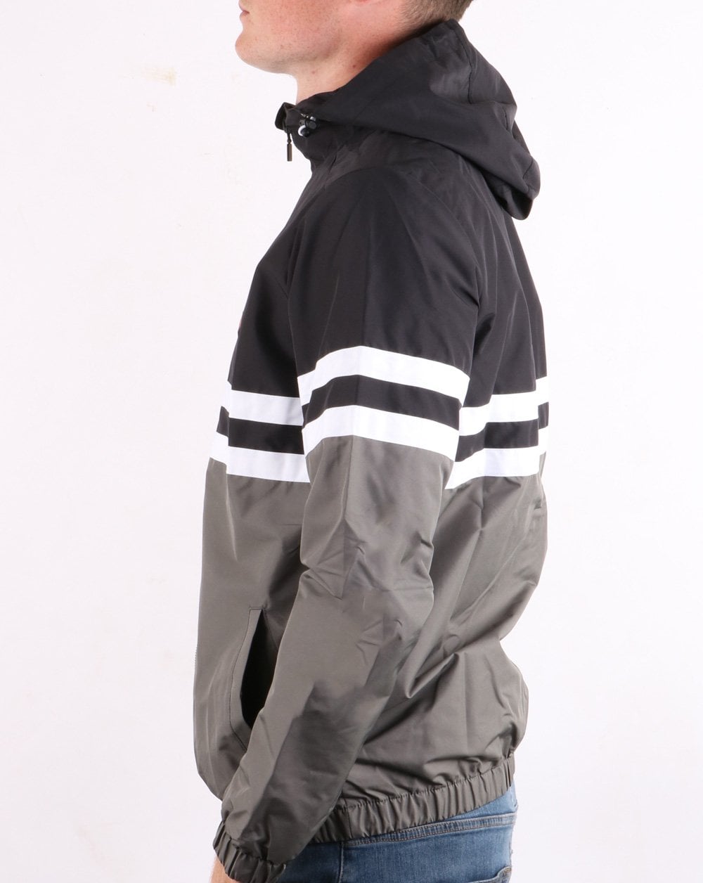Ellesse Carpio Jacke Schwarz/Grau