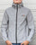 Ellesse Zip Up Reflective Jacket Silver Grey