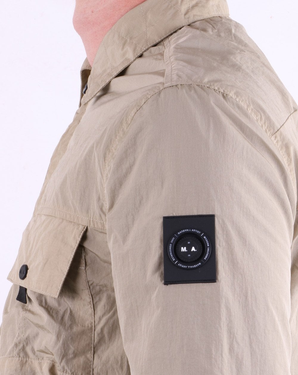 Marshall Artist Molecular Overshirt Stone