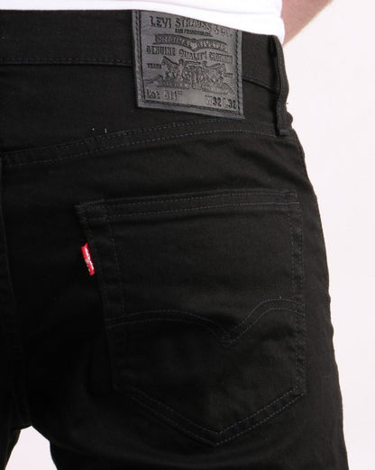 Levis 511 Slim Fit Jeans Schwarz