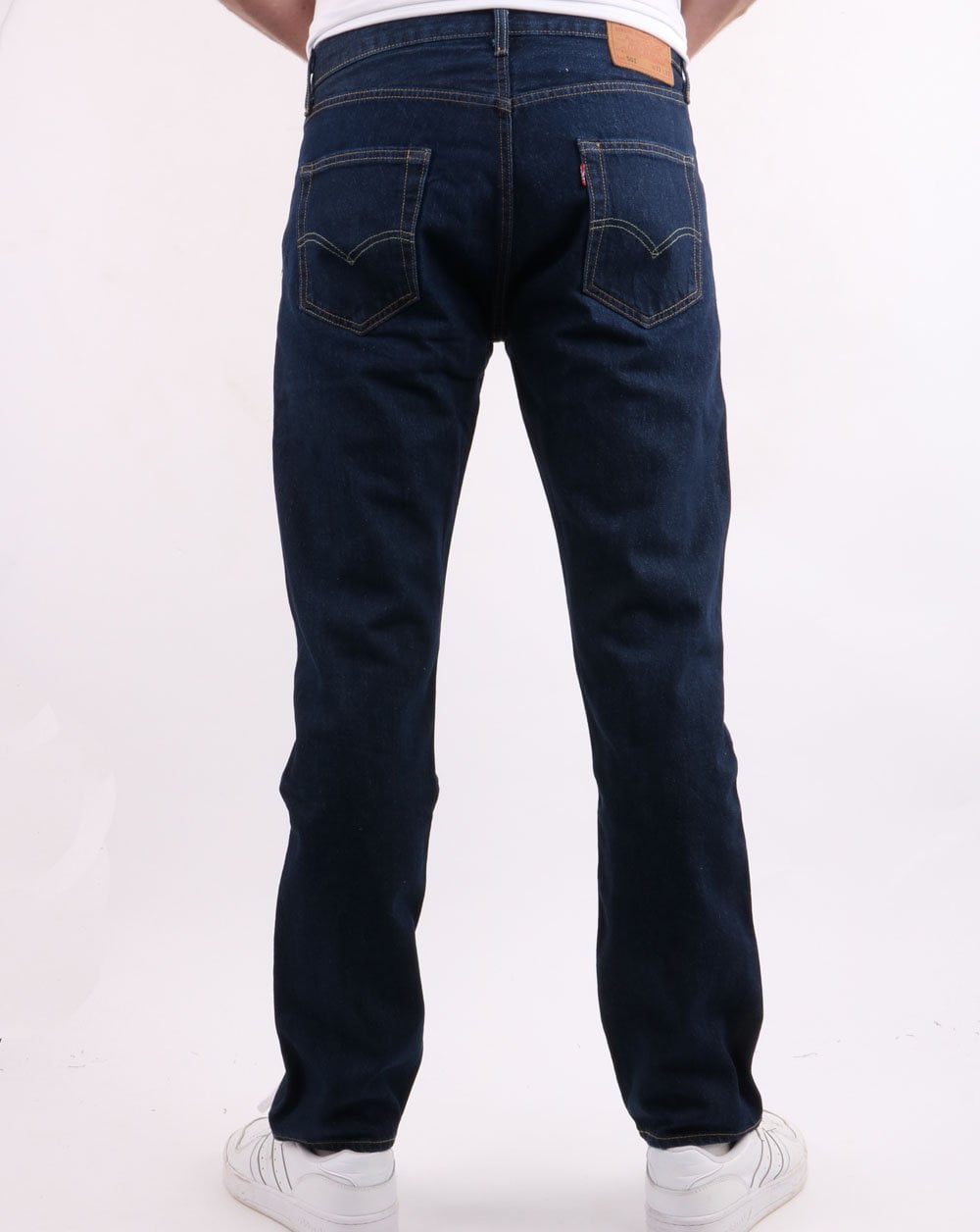 Levis 501 Original Straight Fit Jeans, eine Waschung