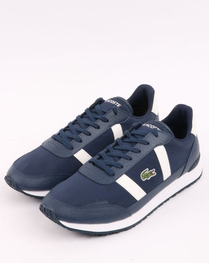 Lacoste Partner Trainer Marineblau/Off-White