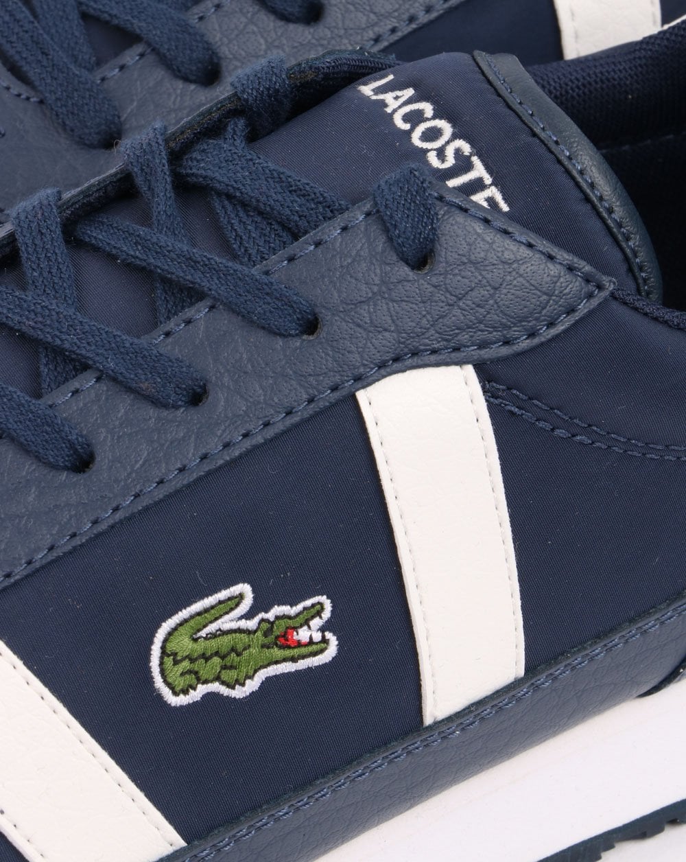 Lacoste Partner Trainer Marineblau/Off-White