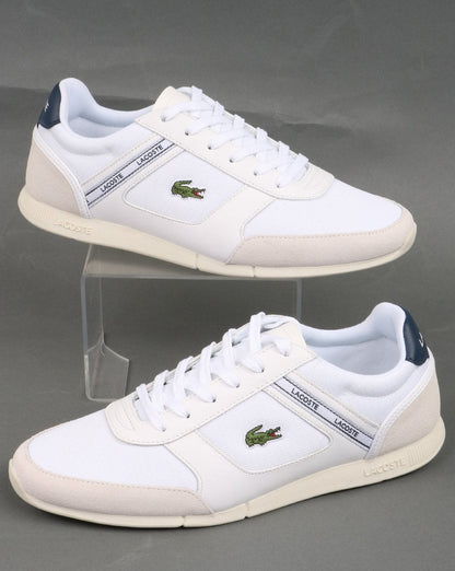 Lacoste Menerva Sport Trainer Weiß/Hellgrau