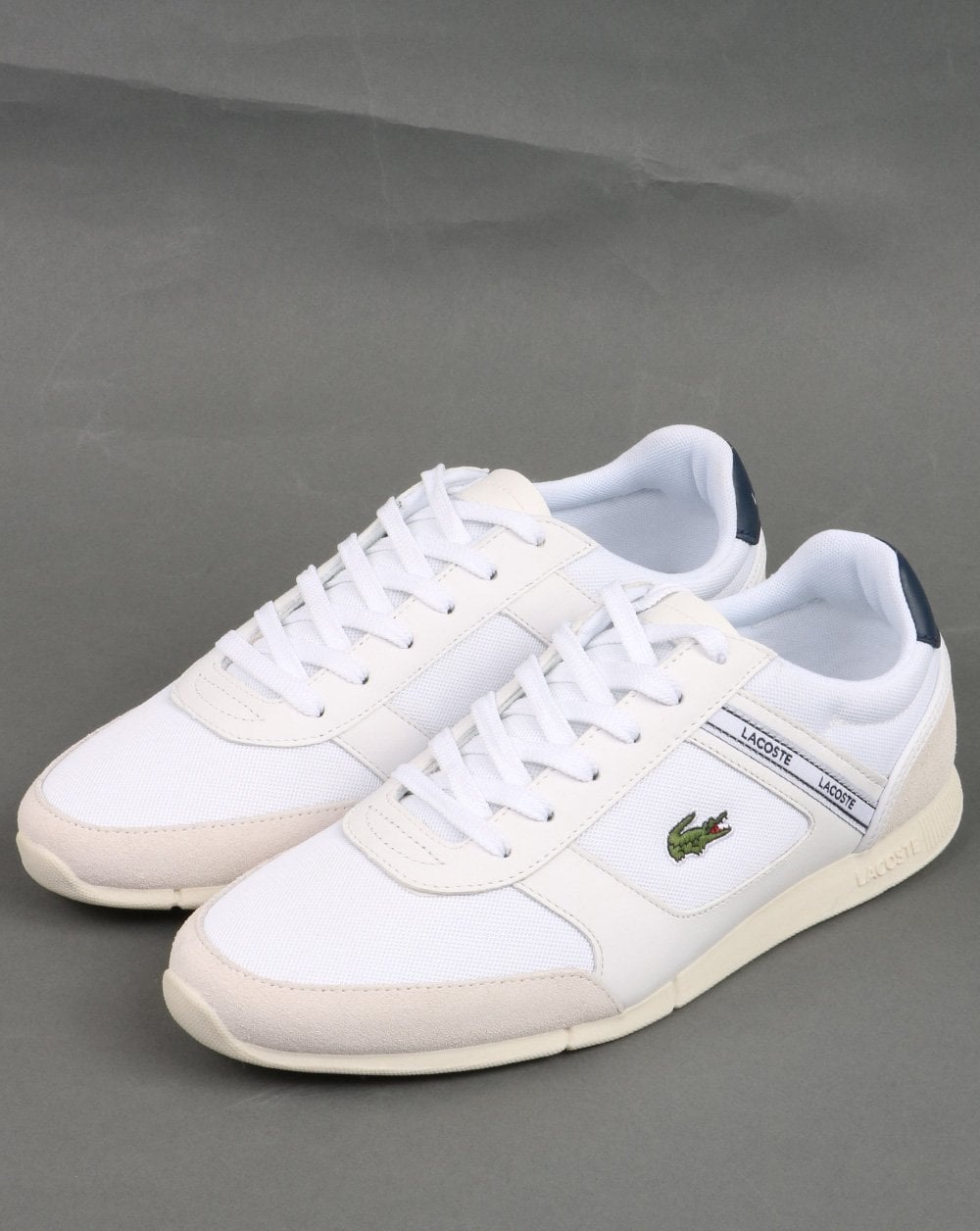 Lacoste Menerva Sport Trainer Weiß/Hellgrau