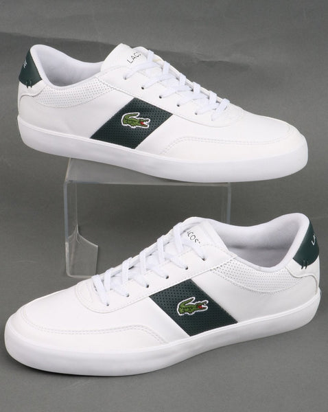 Lacoste Court Master Trainer White/Dark Green