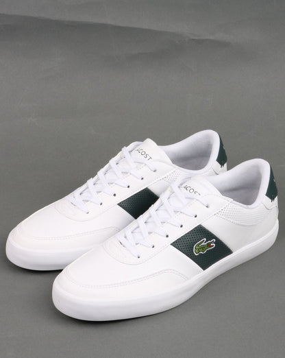 Lacoste Court Master Trainer Weiß/Dunkelgrün