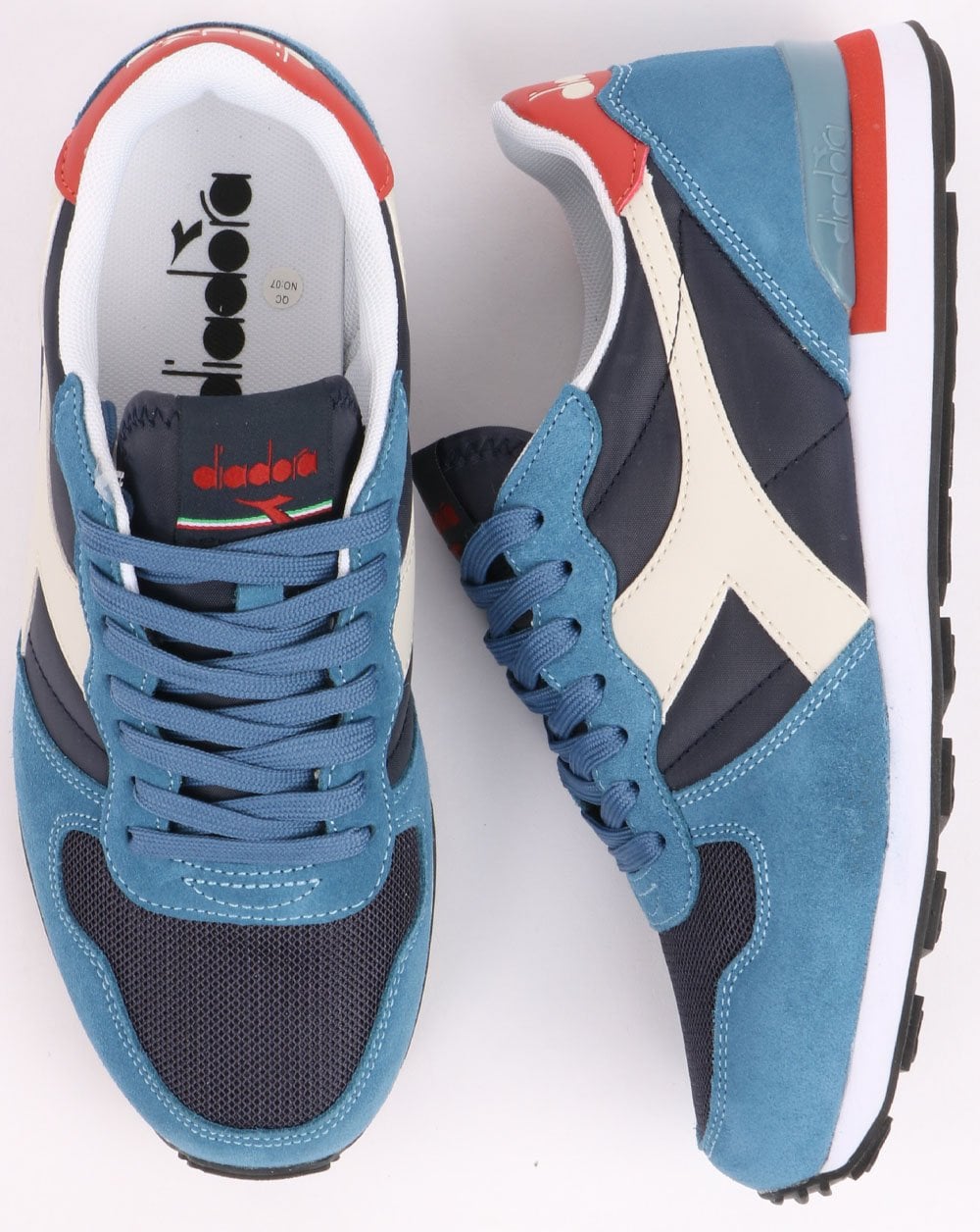 Diadora Camaro Sneakers Blaue Nächte/Copen Blau