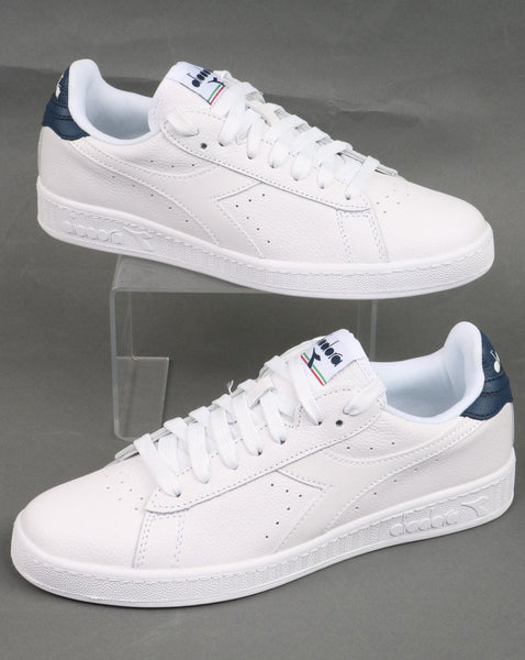 Diadora Game L Low Optical White/Denim Blue