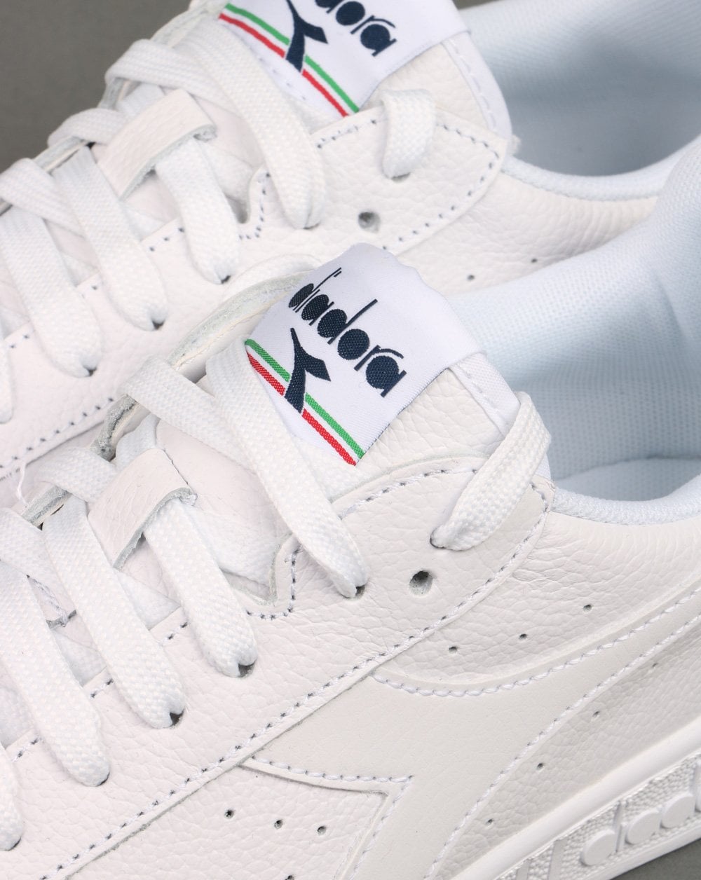 Diadora Game L Low Optisches Weiß/Jeansblau