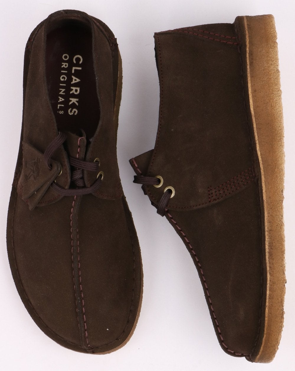 Clarks Originals Desert Trek Dunkelbraun